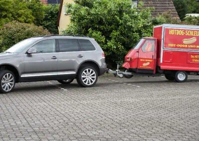 foodtruck hotdog schleuder anhaenger Heppenheim